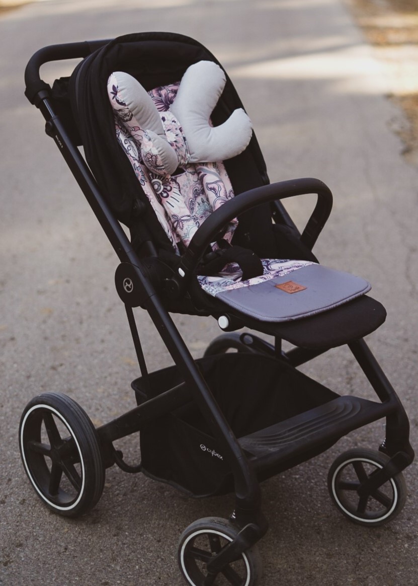 Wkładka do wózka VELVET - ZESTAW