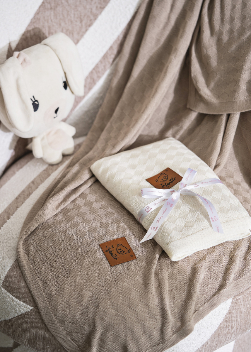 Kocyk bambusowy TINY BAMBOO 100x120cm