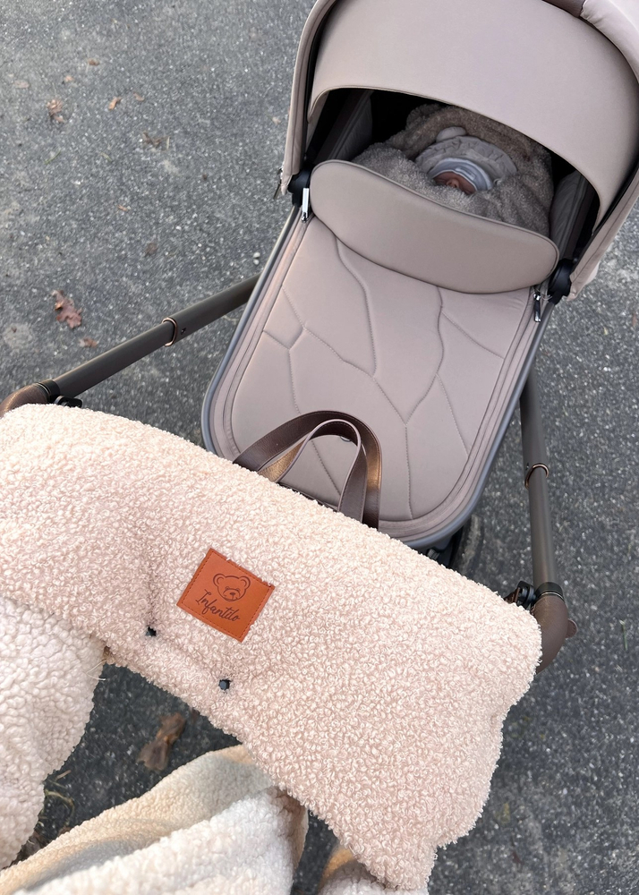 Mufka do wózka BARANEK boucle