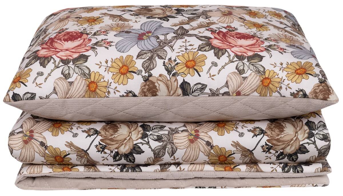 Koc przedszkolaka VELVET 100x135 + poduszka i worek