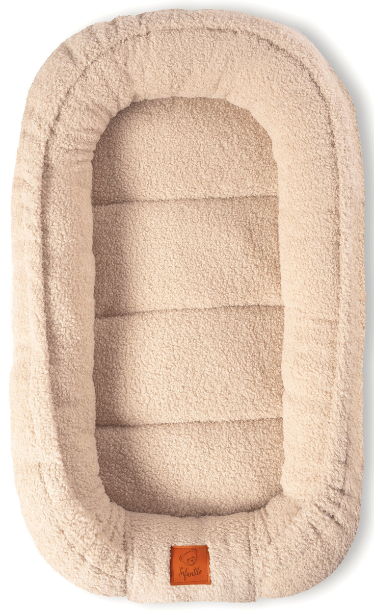 KOKON niemowlęcy BARANEK + poduszka MIŚ