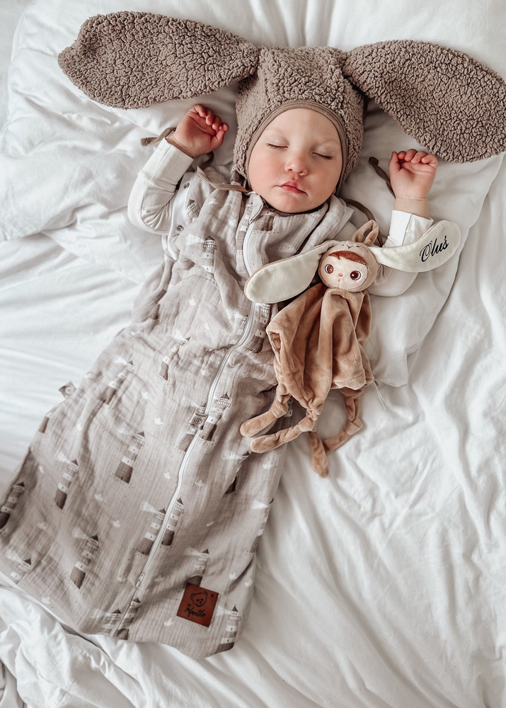 Śpiworek do spania muślinowy PREMIUM light PRINT