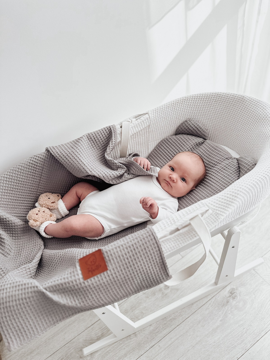 Komplet letni poduszka i otulacz WAFEL