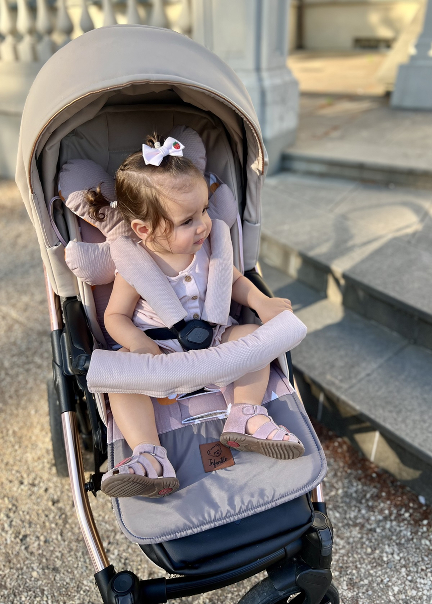 Wkładka do wózka VELVET - ZESTAW