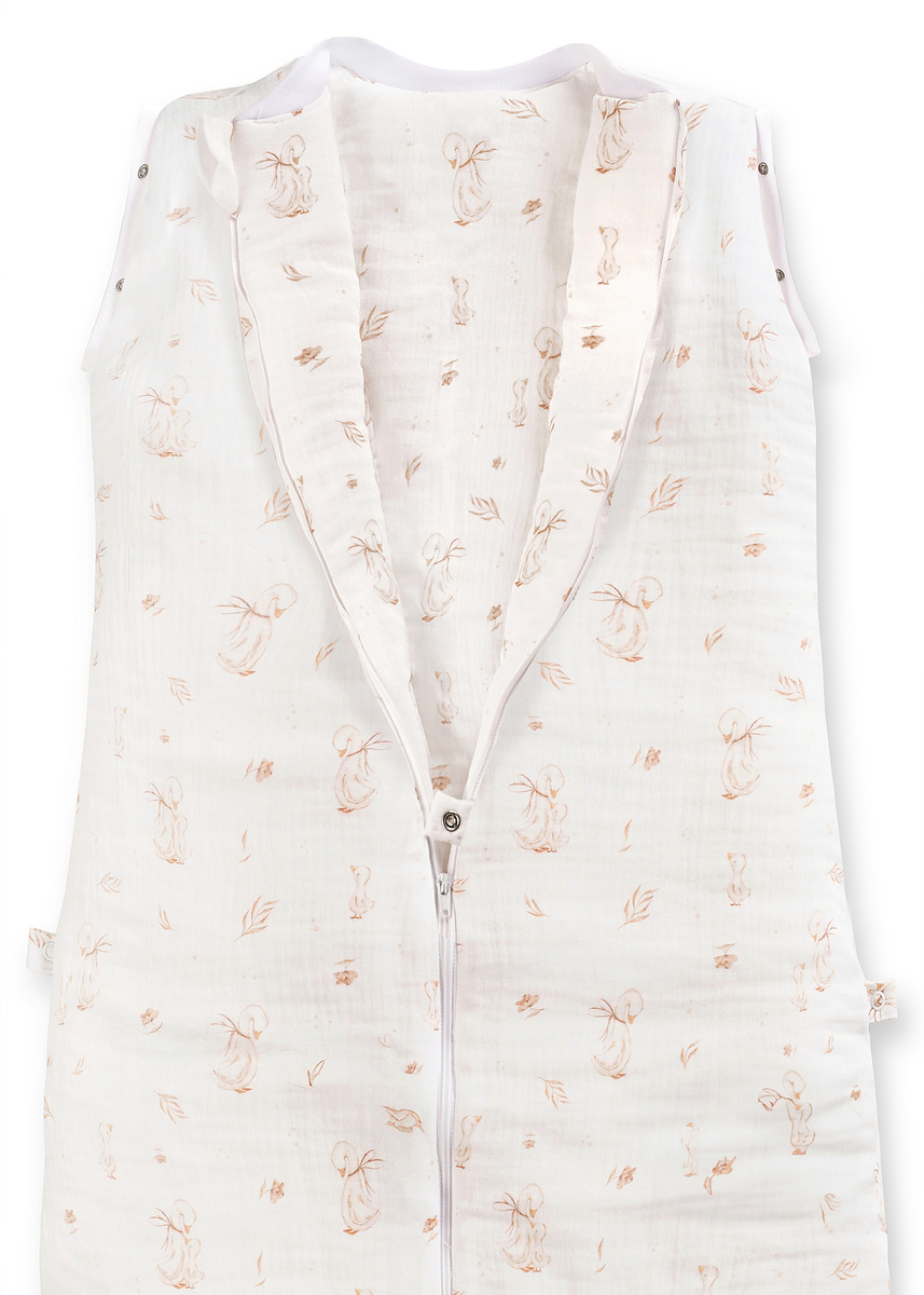 Śpiworek do spania muślinowy PREMIUM light MOMMY GOOSE