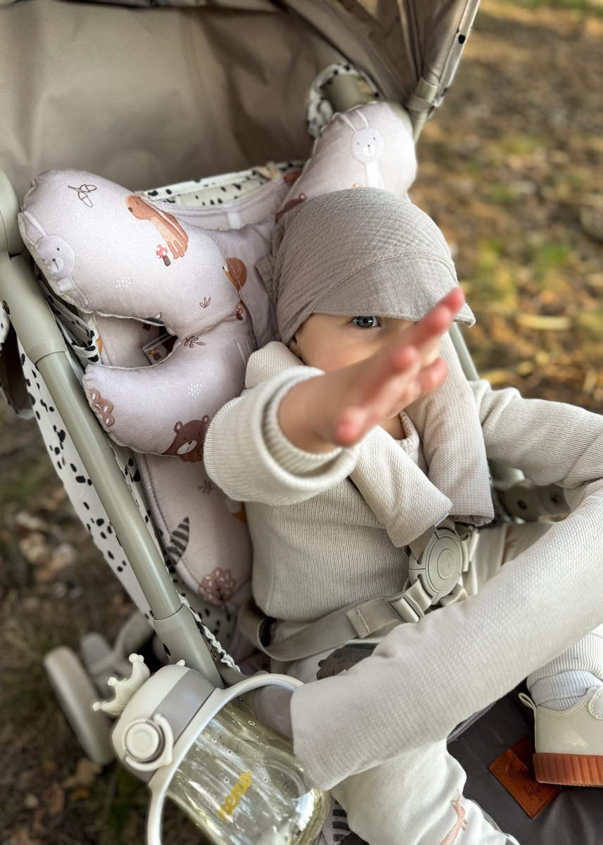 Wkładka do wózka VELVET - ZESTAW