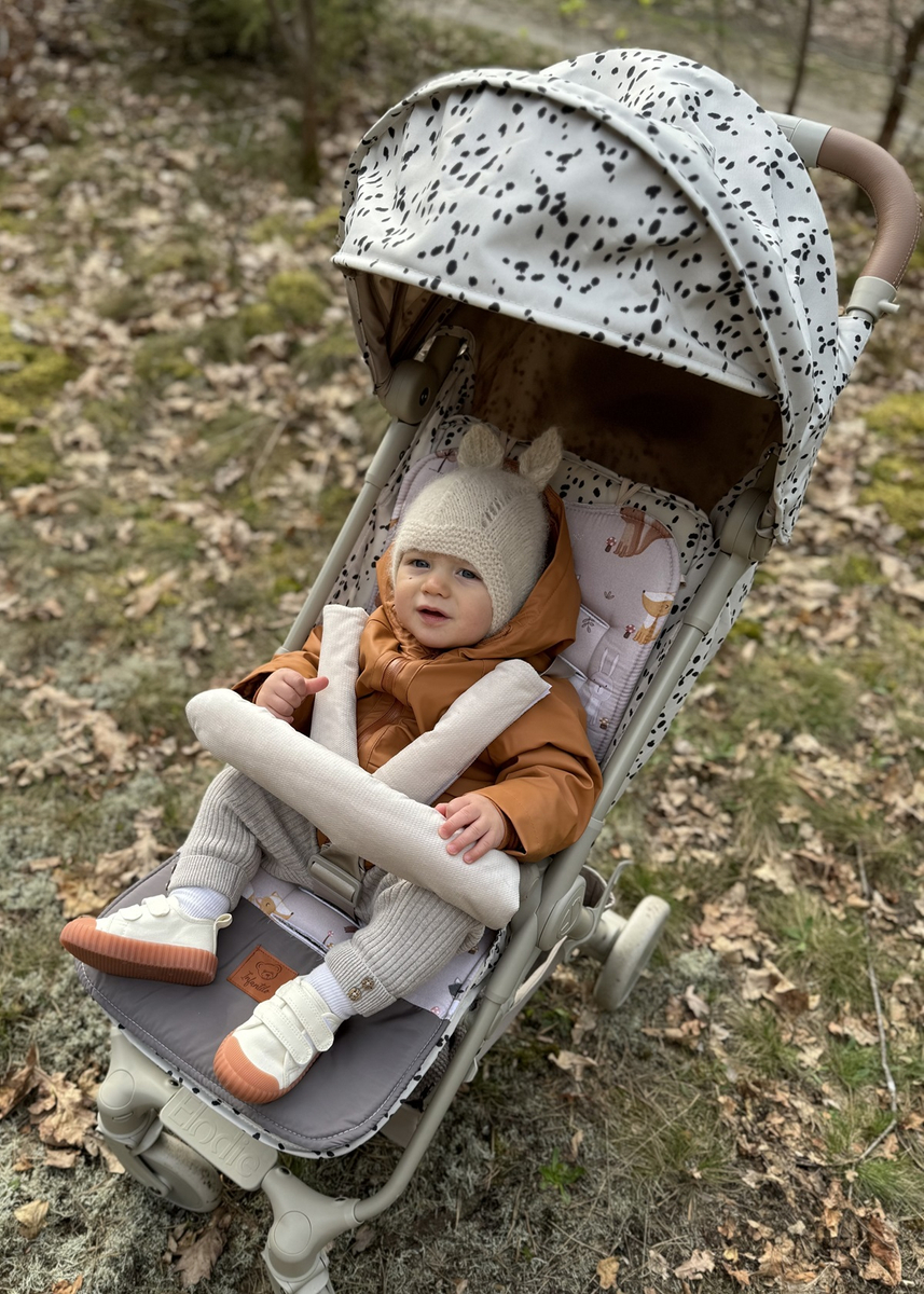 Wkładka do wózka VELVET - ZESTAW