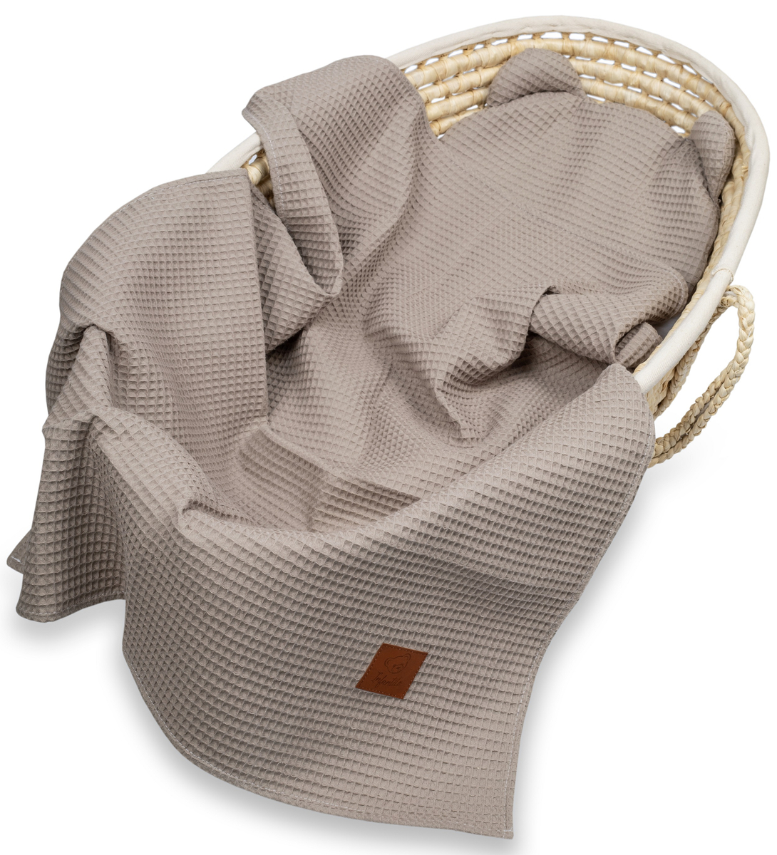 Komplet letni poduszka i otulacz WAFEL