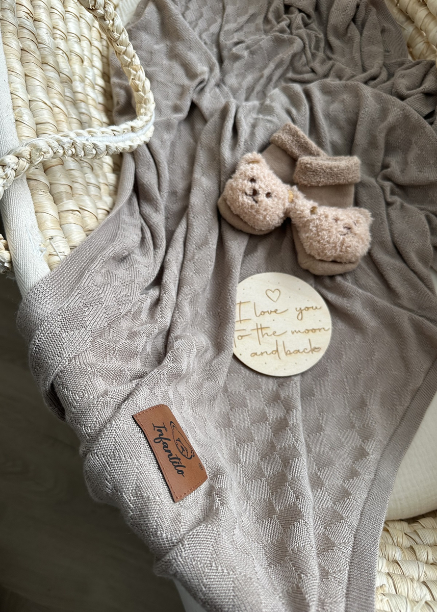 Kocyk bambusowy TINY BAMBOO 100x120cm