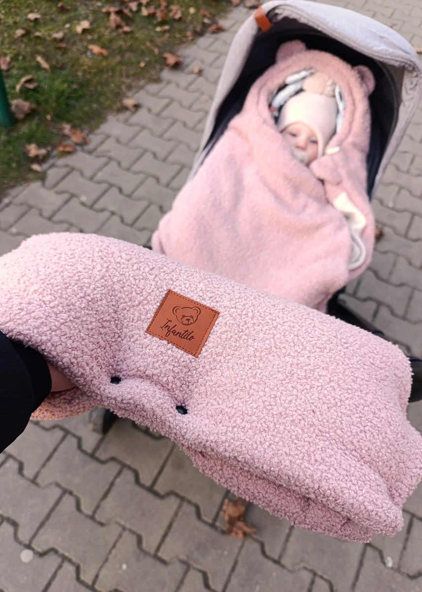 Mufka do wózka BARANEK boucle