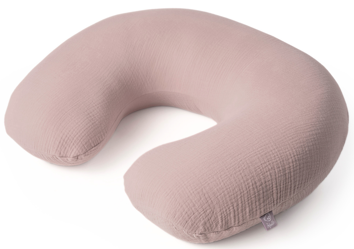 Poduszka do karmienia rogal MUŚLINOWY