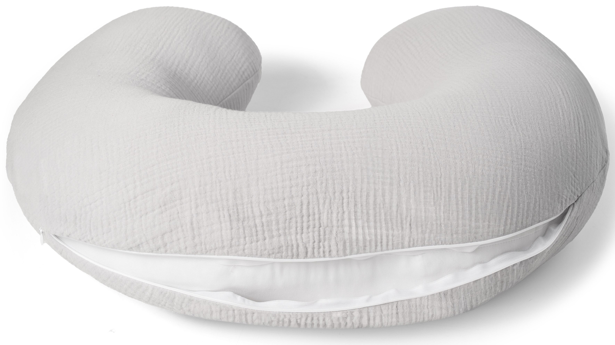 Poduszka do karmienia rogal MUŚLINOWY