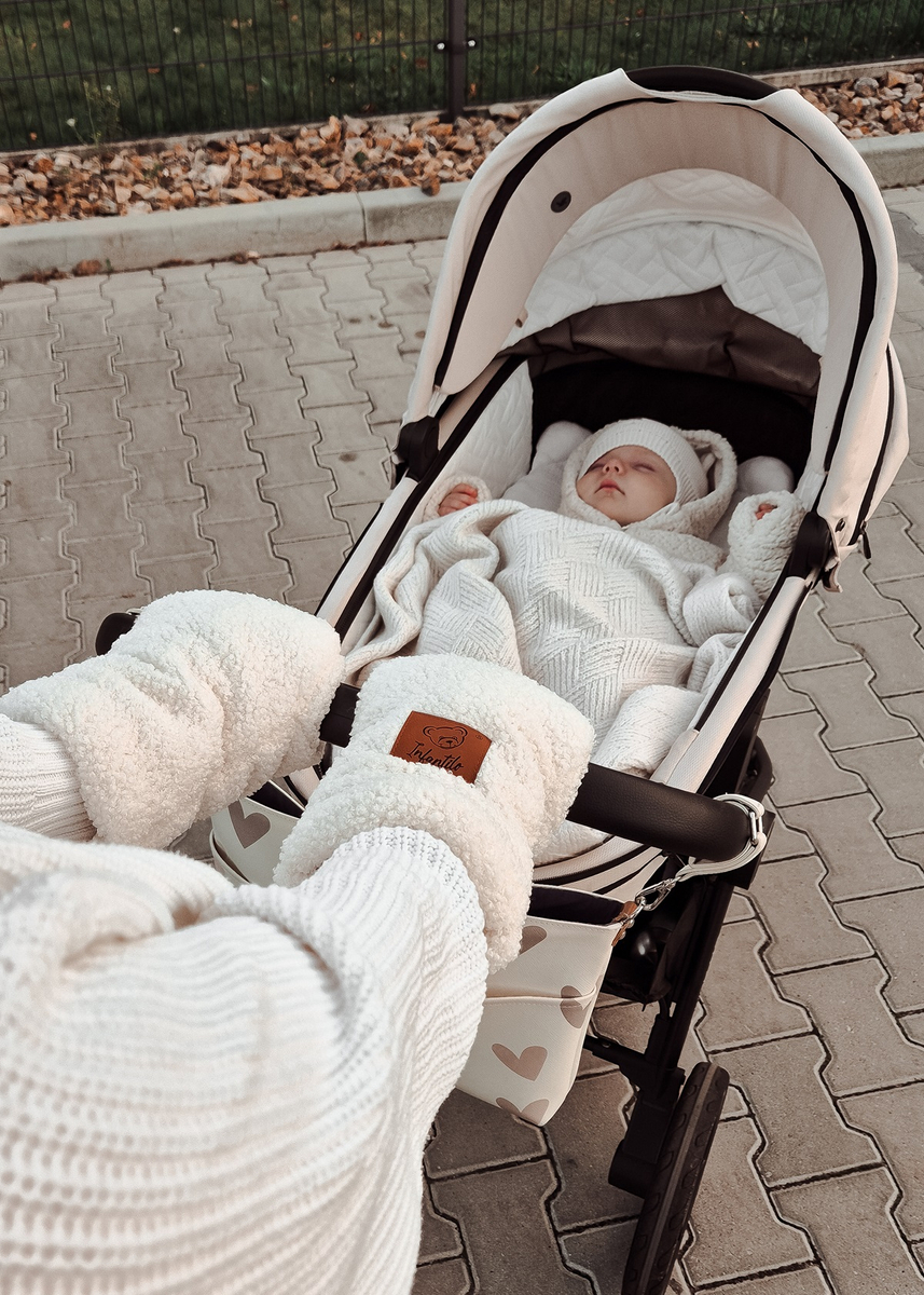 Rękawice do wózka BARANEK boucle