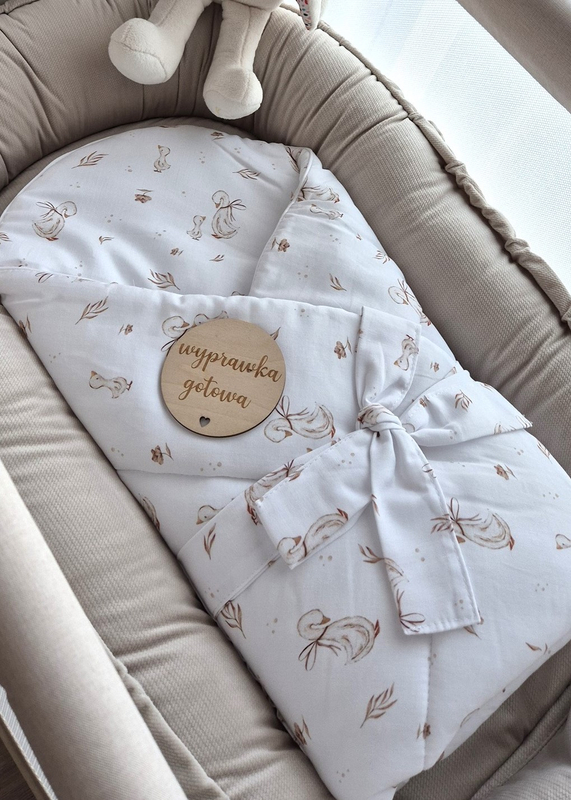 Rożek usztywniany bawełniany PREMIUM z wypustką