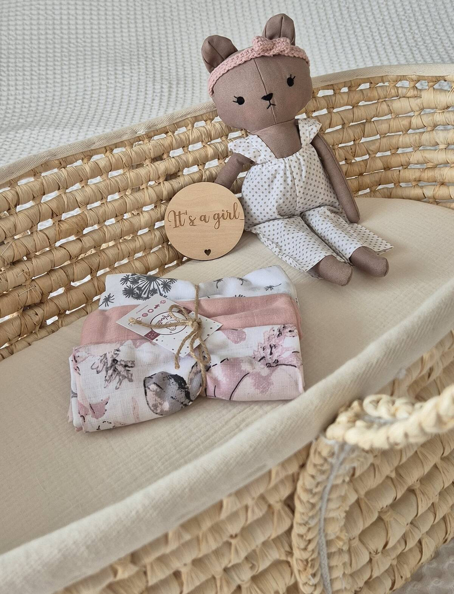 Pieluszki muślinowe 70x80cm - 3-PAK