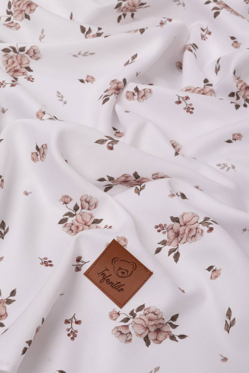 Komplet letni poduszka miś i otulacz BAMBUS