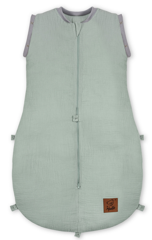 Śpiworek do spania muślinowy PREMIUM ocieplany