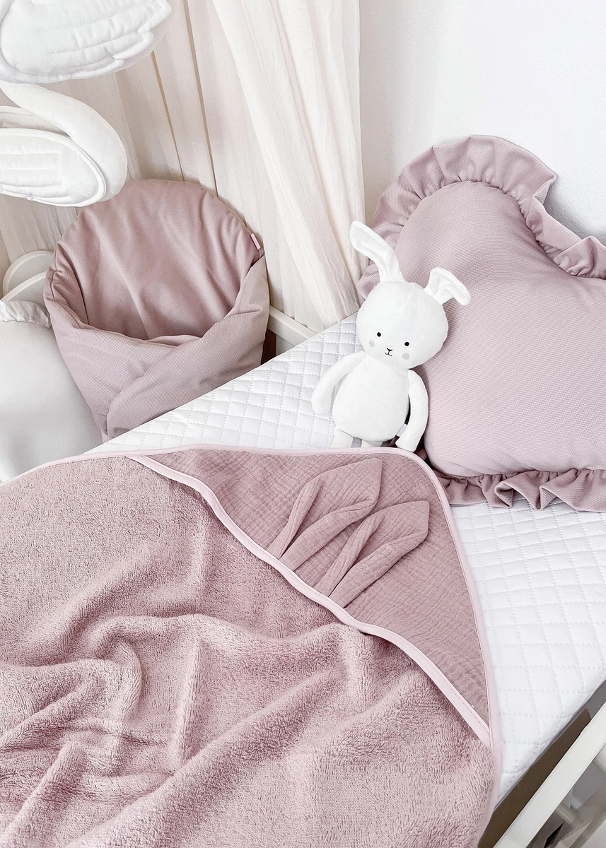 Okrycie kąpielowe BAMBUSOWE 100x100 RABBIT