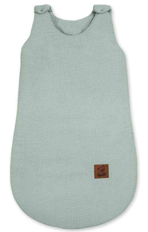 Śpiworek muślinowy do spania ocieplany MAXI SOFT