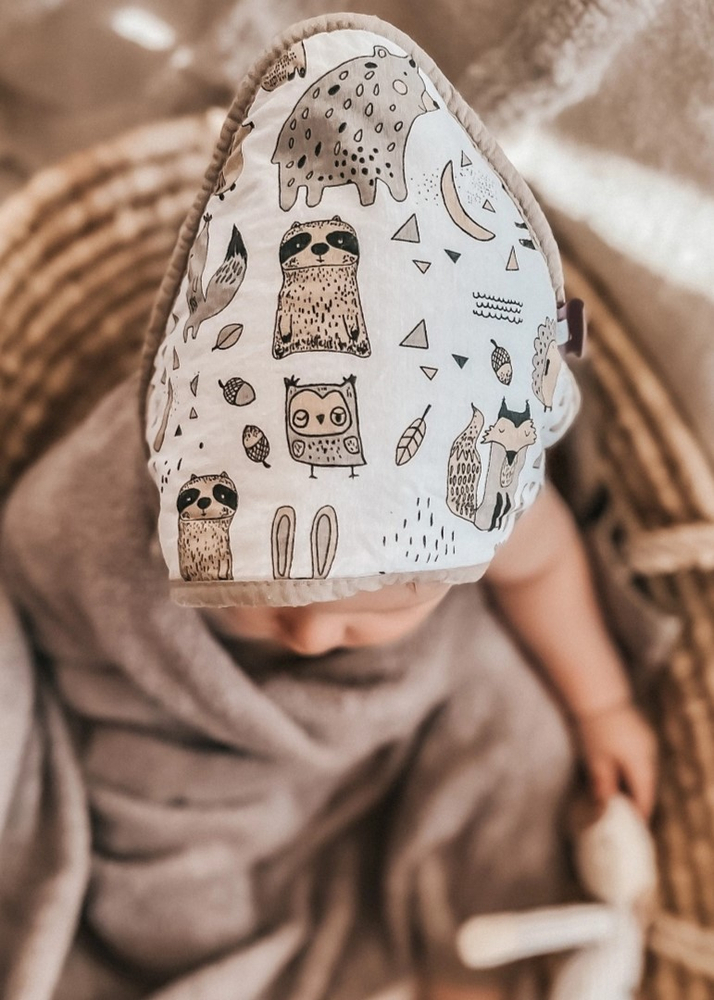 Okrycie kąpielowe BAMBUSOWE 100x100cm