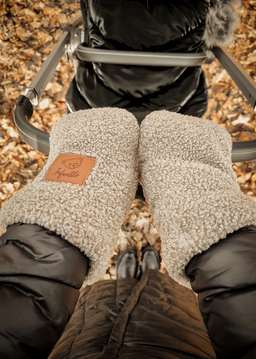 Rękawice do wózka BARANEK boucle