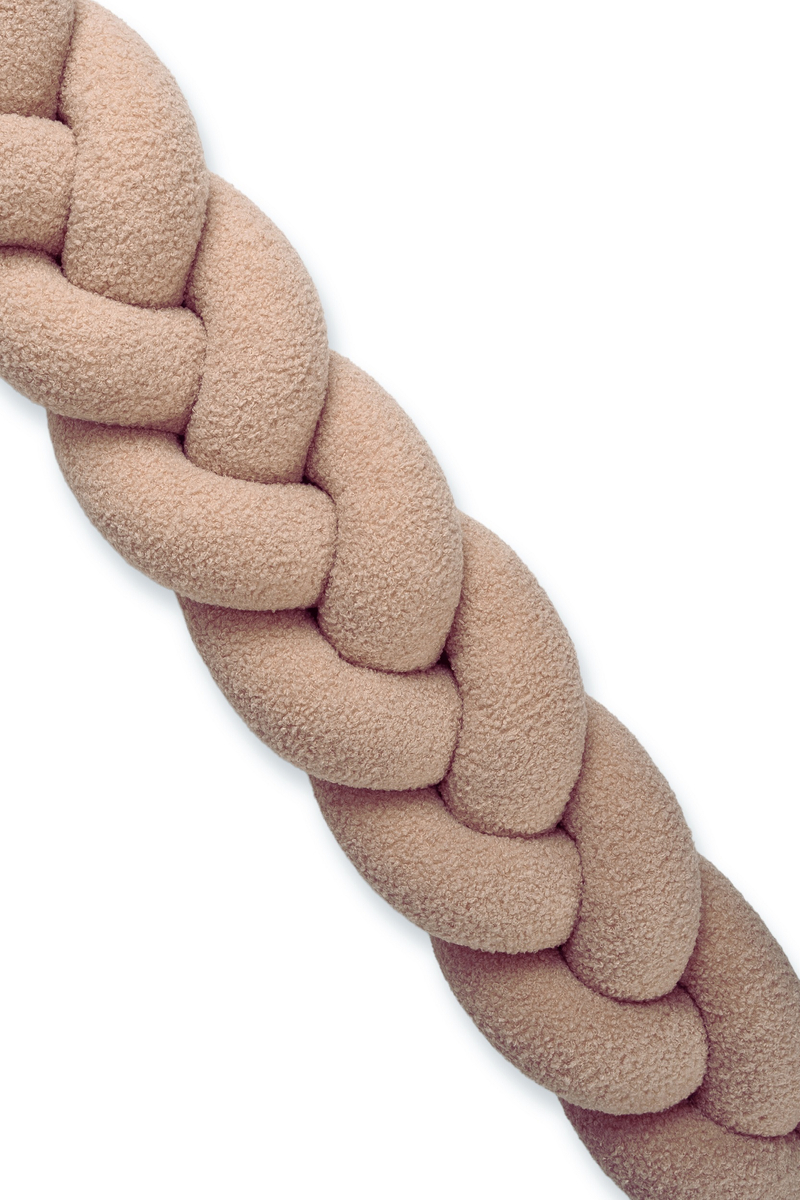 Ochraniacz WARKOCZ do łóżeczka BARANEK BOUCLE