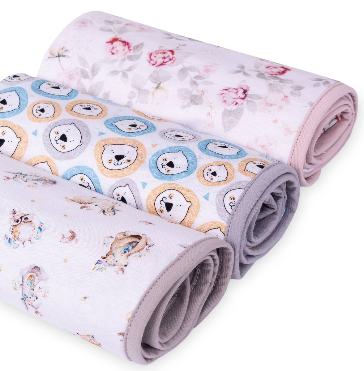 Kocyk letni BAWEŁNIANY 75x100cm