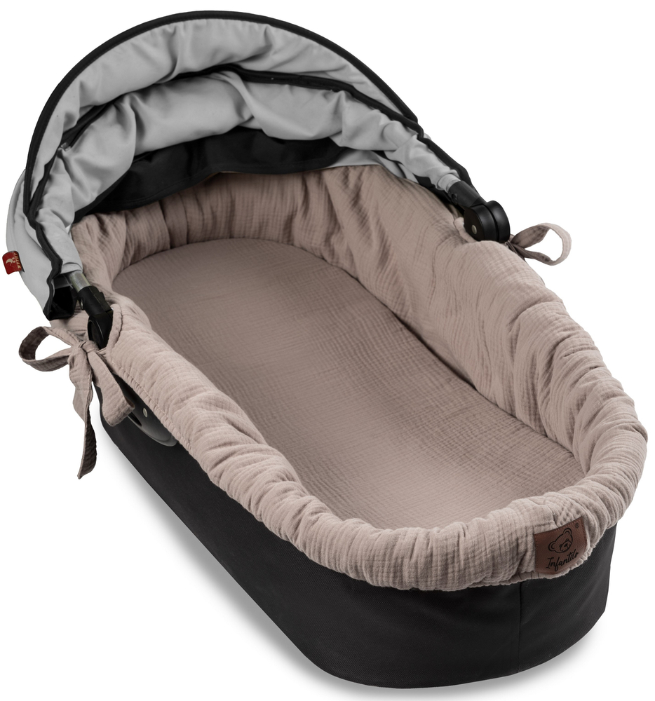 Wkład do gondoli z materacykiem MUŚLINOWY