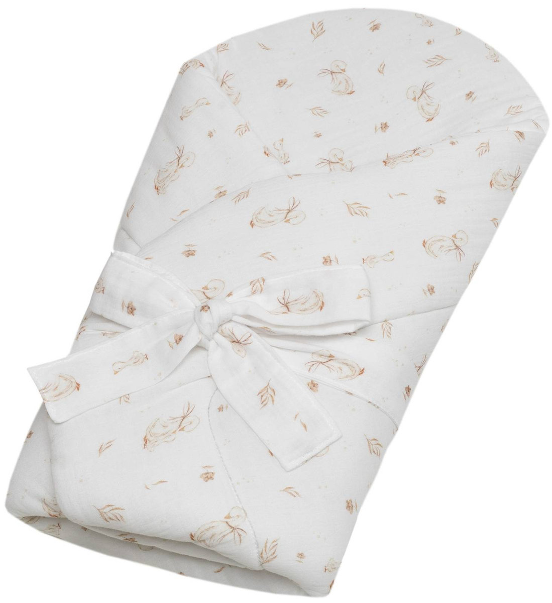 Rożek usztywniany MUŚLINOWY "MOMMY GOOSE"