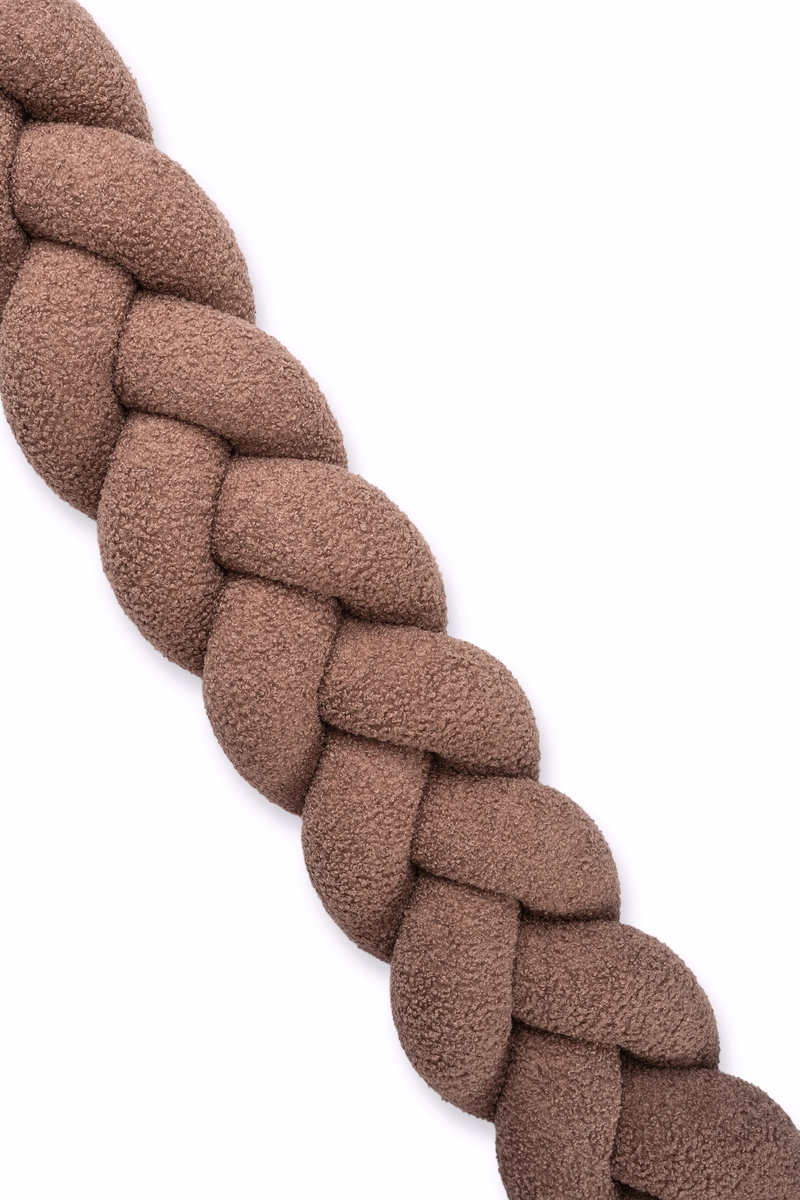 Ochraniacz WARKOCZ do łóżeczka BARANEK BOUCLE