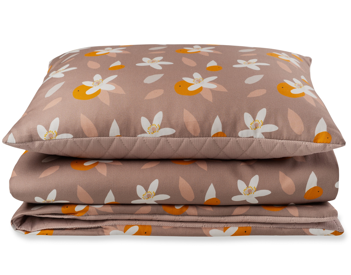 Koc przedszkolaka VELVET 100x135 + poduszka i worek