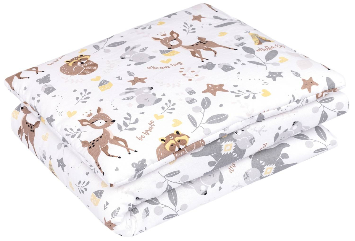 Komplet do wózka bawełniany