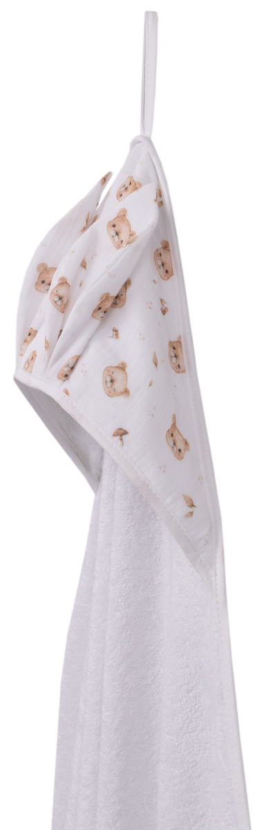 Okrycie kąpielowe BAMBUSOWE 100x100 RABBIT