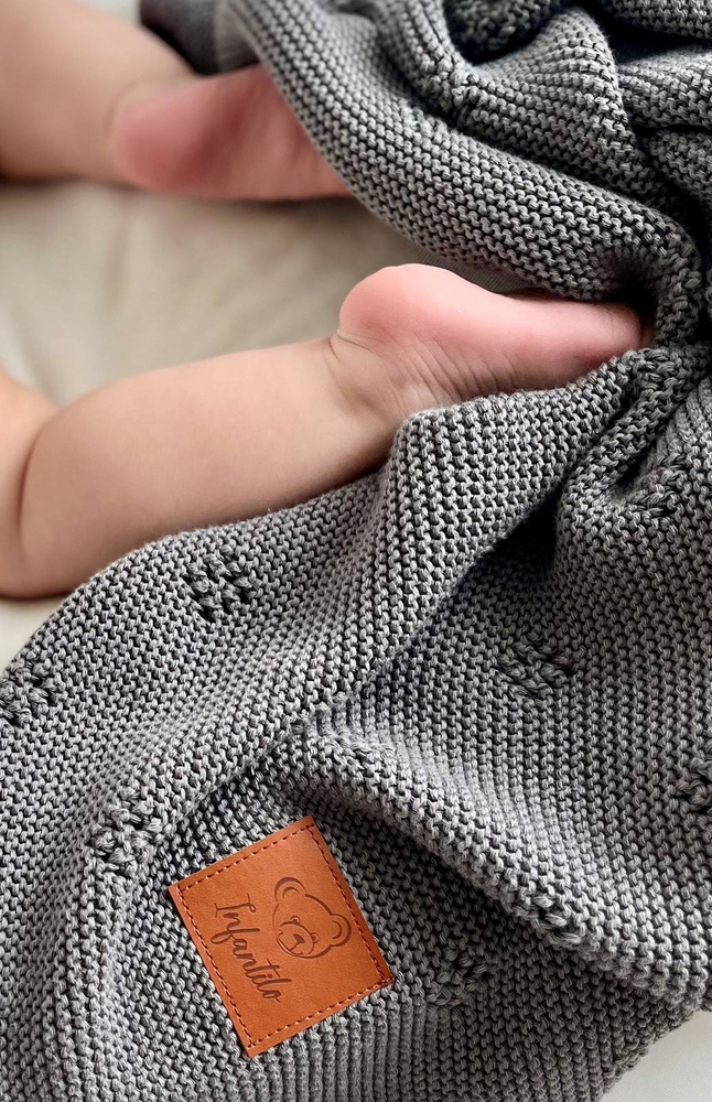 Kocyk dziany BAMBUSOWY DIAMOND 80x100