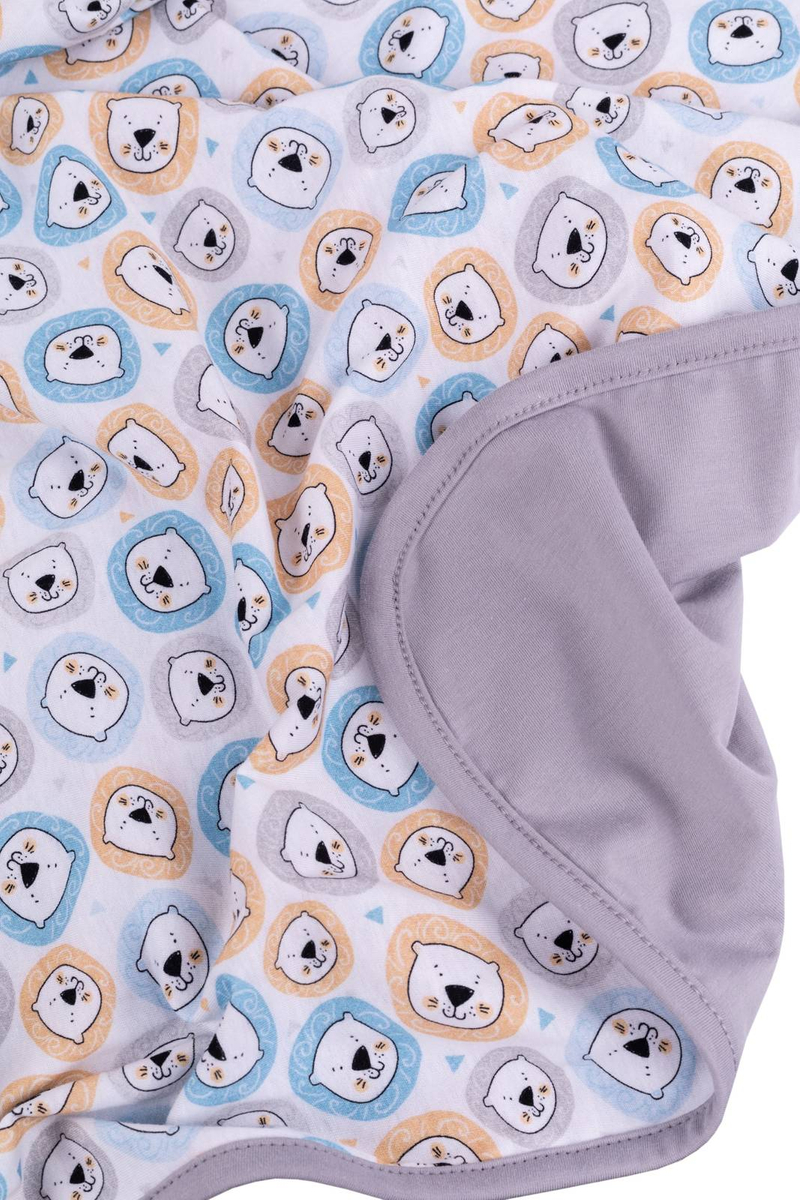 Kocyk letni BAWEŁNIANY 75x100cm