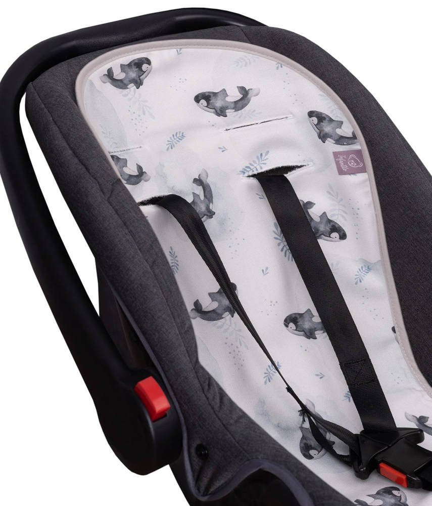 Wkładka 3D do fotelika BAMBUSOWA