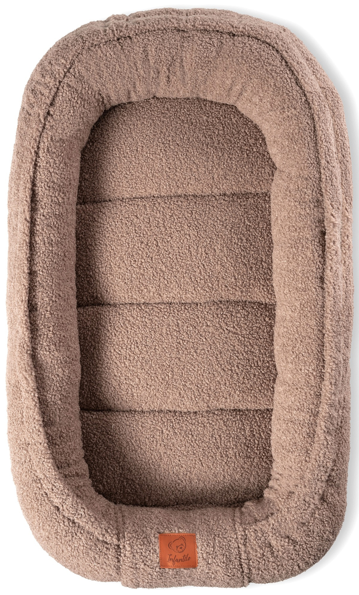 KOKON niemowlęcy BARANEK + poduszka MIŚ