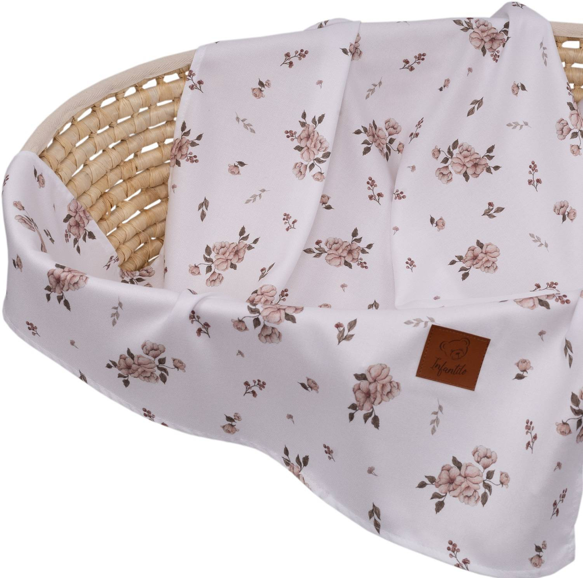 Komplet letni poduszka miś i otulacz BAMBUS