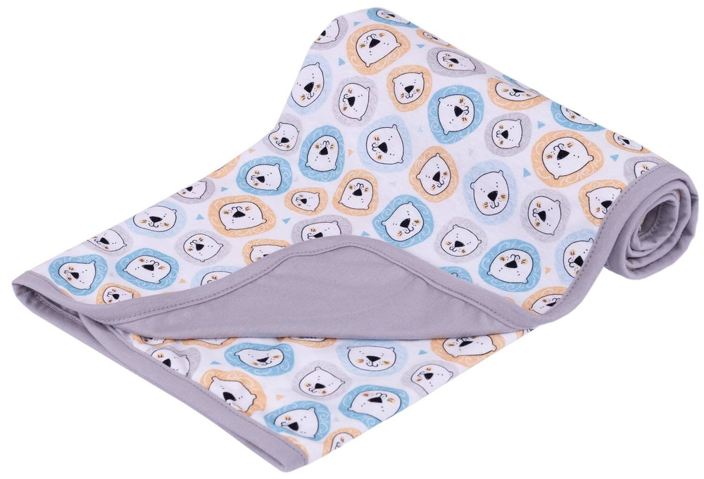 Kocyk letni BAWEŁNIANY 75x100cm