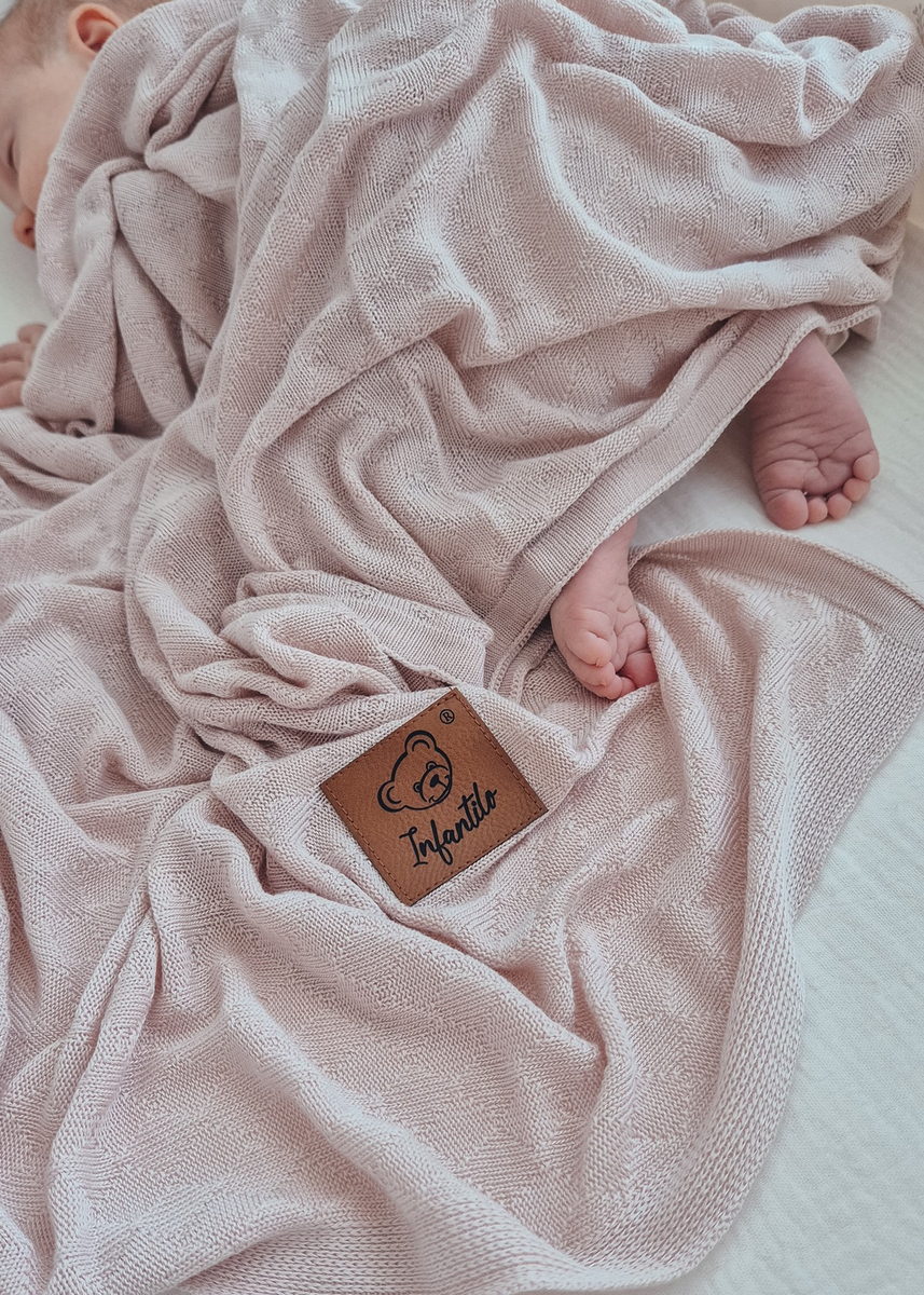 Kocyk bambusowy TINY BAMBOO 100x120cm