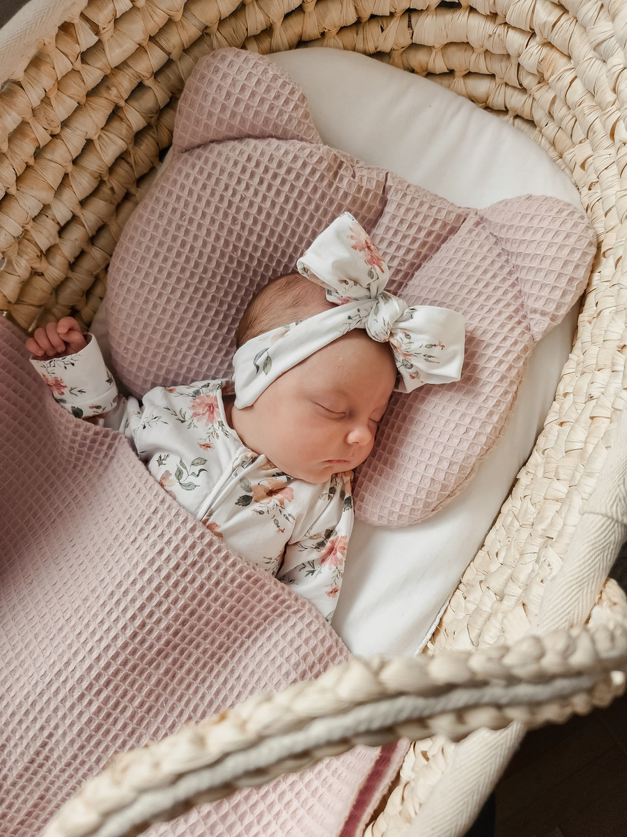 Komplet letni poduszka i otulacz WAFEL