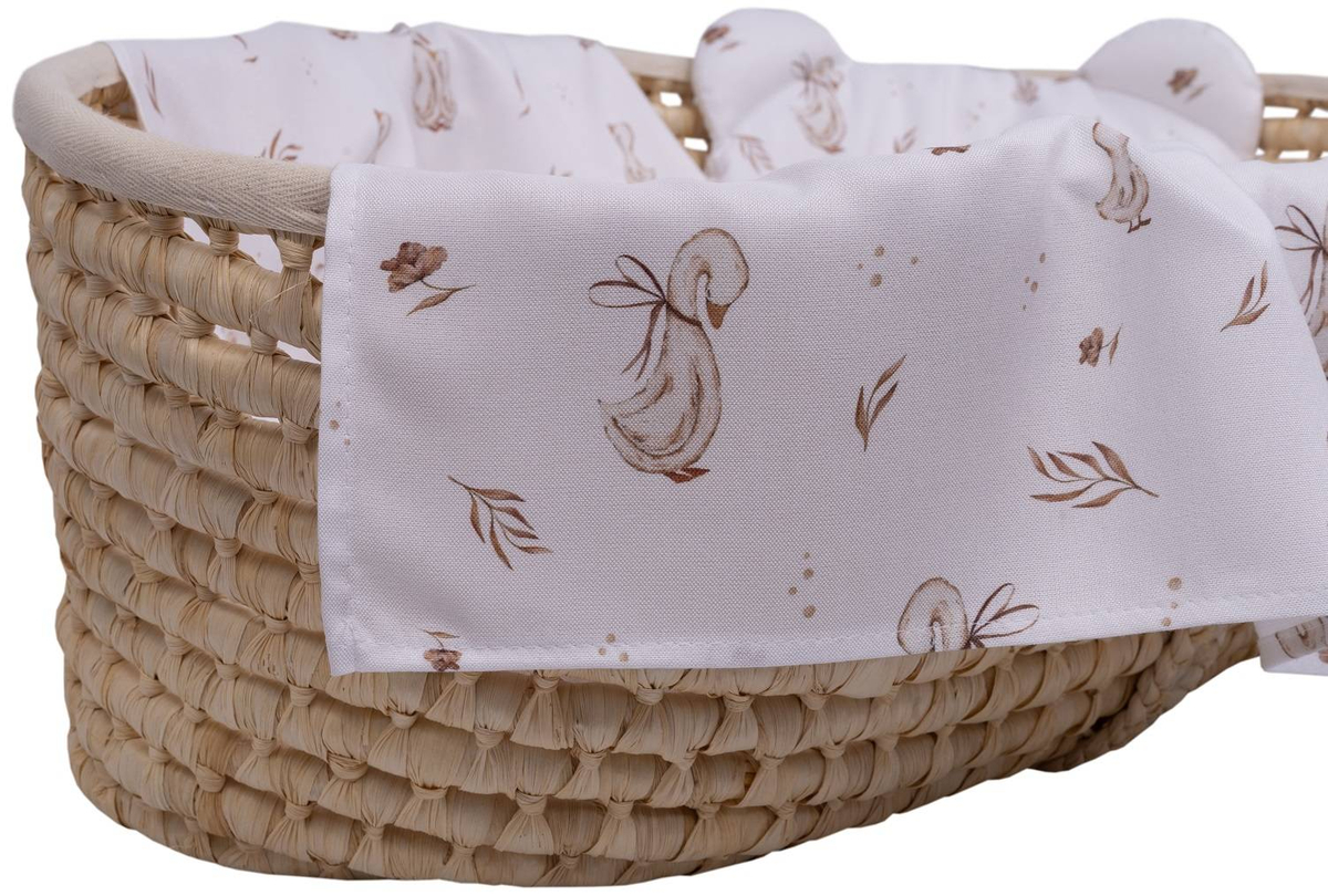 Komplet letni poduszka miś i otulacz BAMBUS