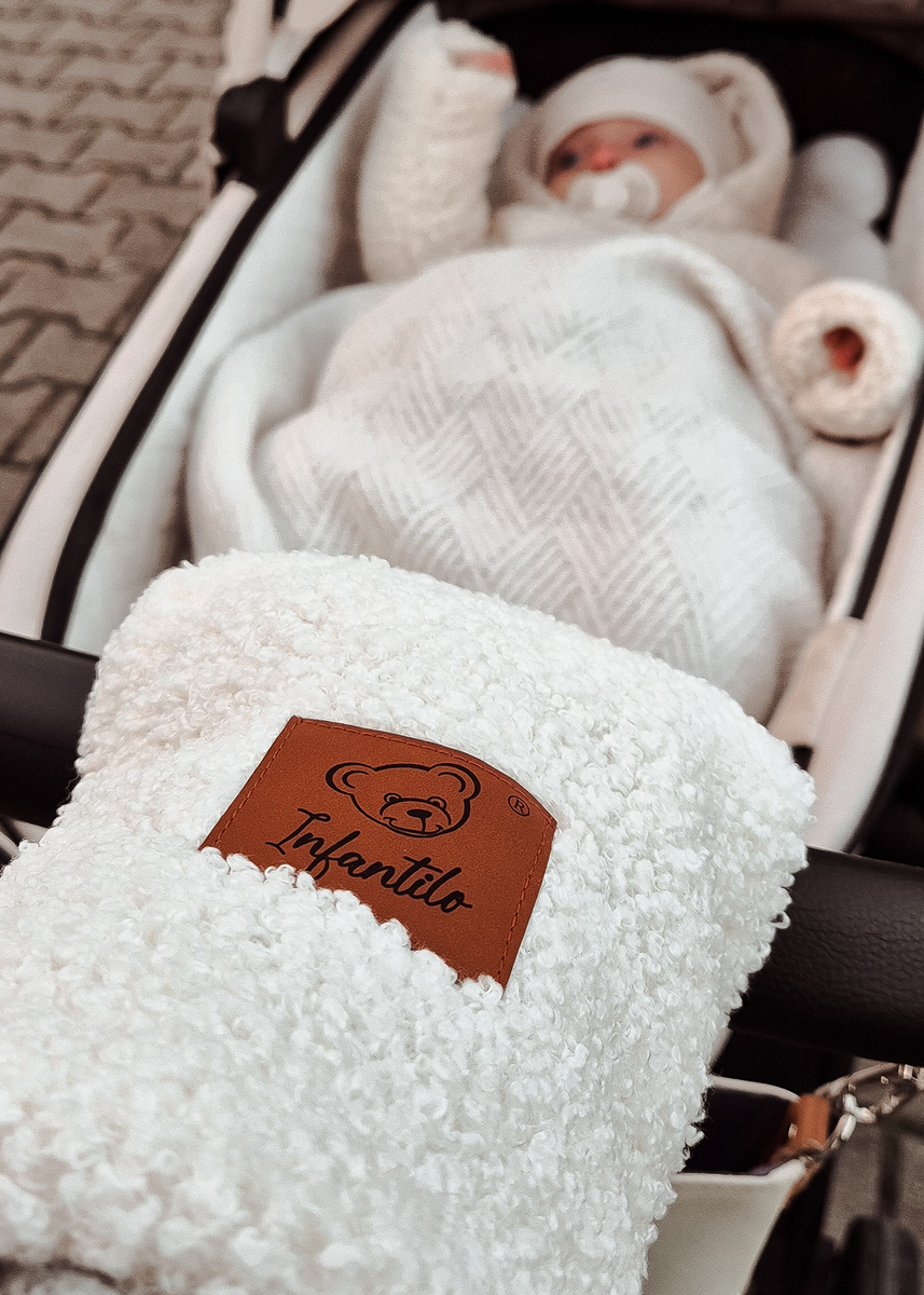 Rękawice do wózka BARANEK boucle