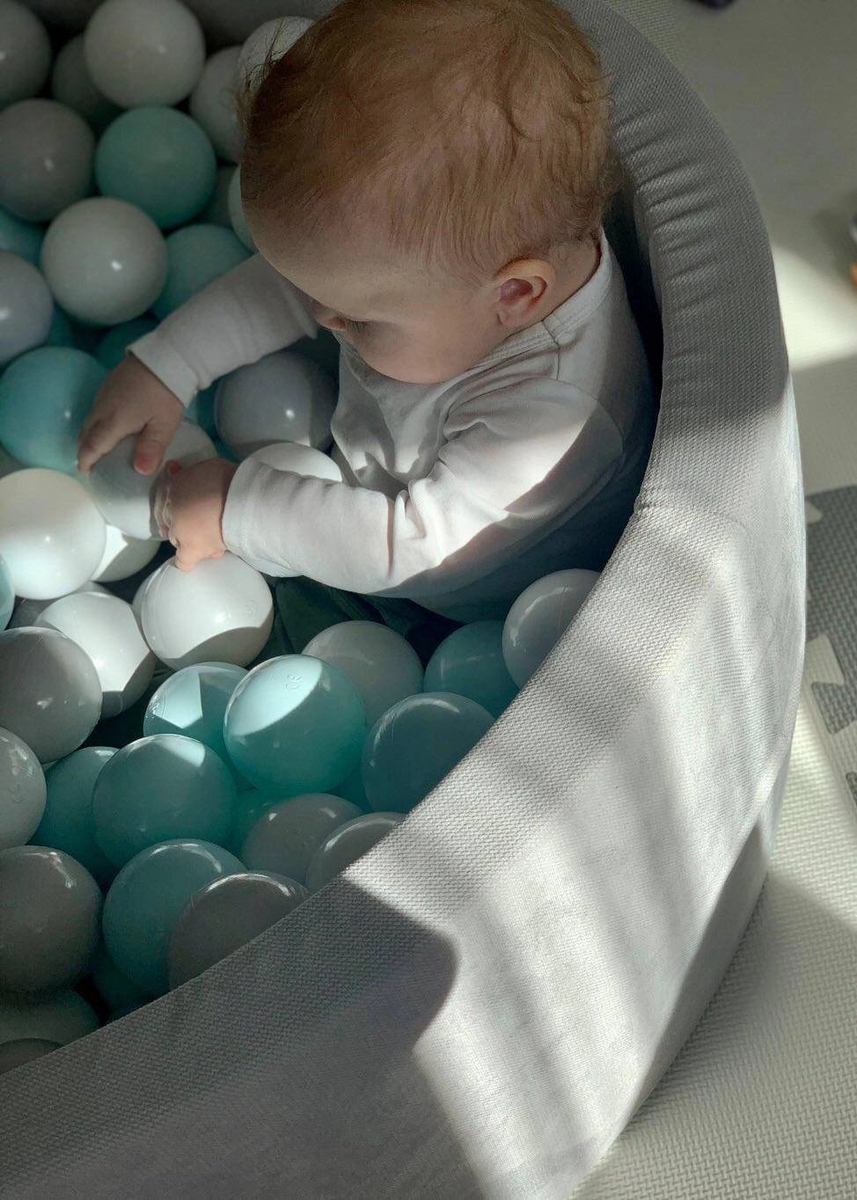 Suchy basen z kulkami VELVET