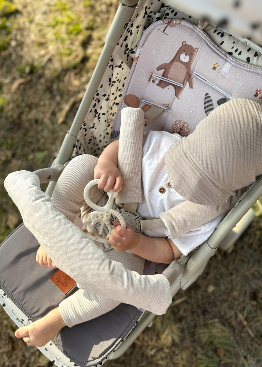 Wkładka do wózka VELVET - ZESTAW