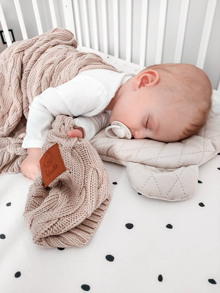 Poduszka miś VELVET pikowany