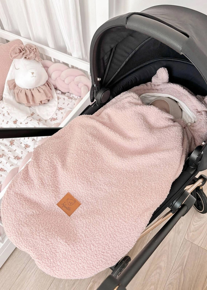 Śpiworek do wózka i fotelika BARANEK BOUCLE