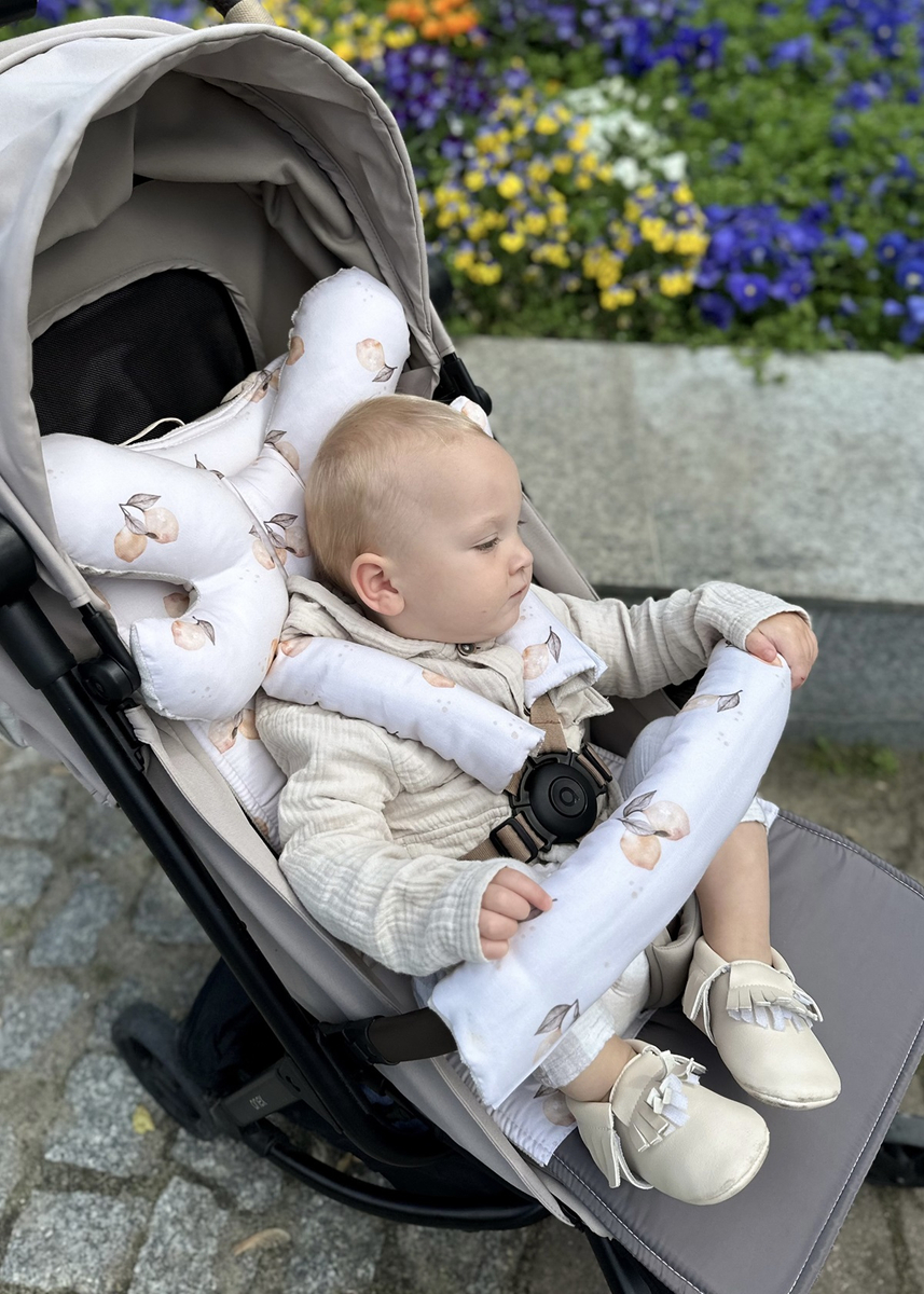 Wkładka do wózka VELVET - ZESTAW