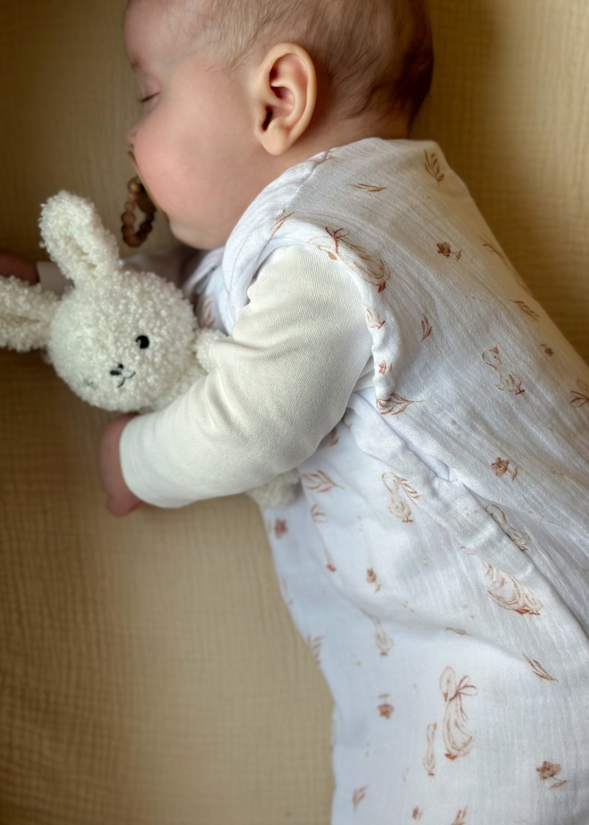 Śpiworek do spania muślinowy PREMIUM light MOMMY GOOSE