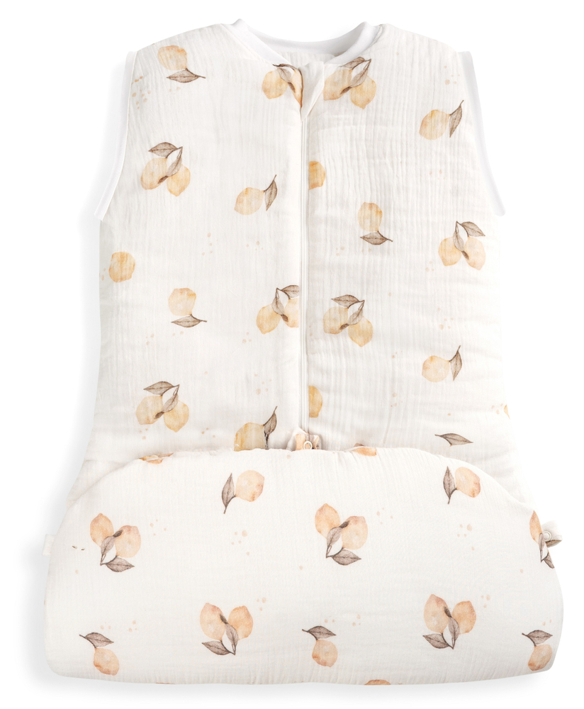 Śpiworek do spania muślinowy PREMIUM ocieplany PRINT